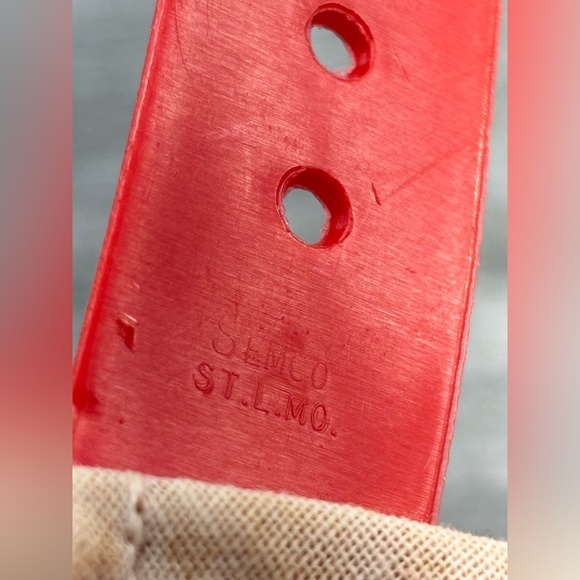 VTG Red Man Chewing Tobacco Adjustable Snapback Trucker Hat Semco USA MADE READ - Picture 16 of 16